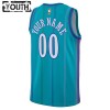 NBA Børn Trøje Charlotte Hornets Custom 2023-24 Jordan Classic Edition Teal Swingman
